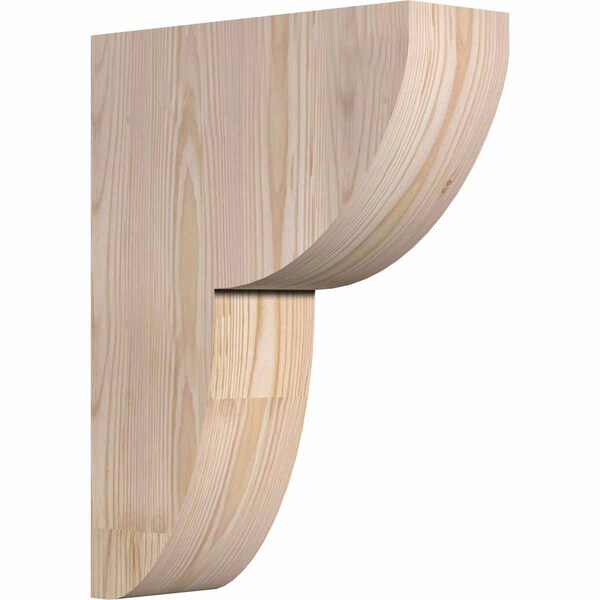 Ekena Millwork Crestline Rough Sawn Corbel, Douglas Fir, 4"W x 12"D x 16"H COR04X12X16CRE00RDF - main